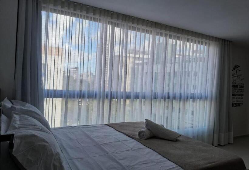 تختخواب و صبحانه Flat Vista Do Mar Do Caribessa