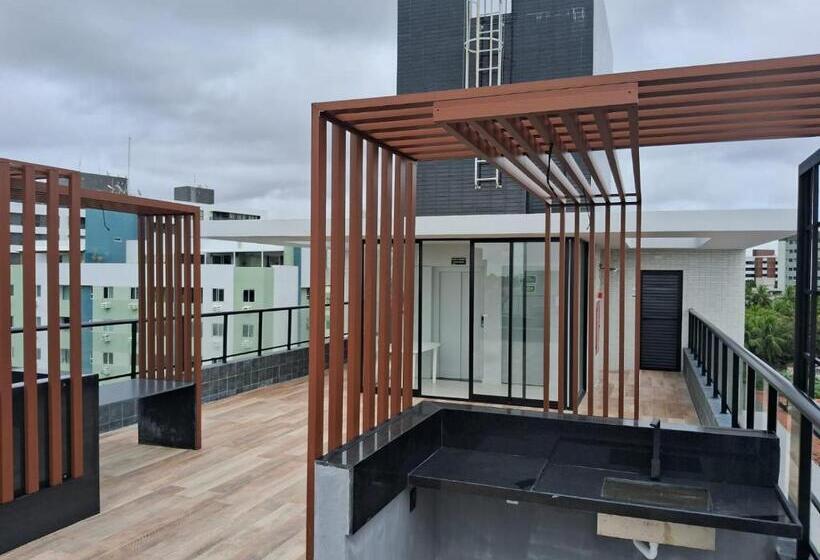 تختخواب و صبحانه Flat Vista Do Mar Do Caribessa