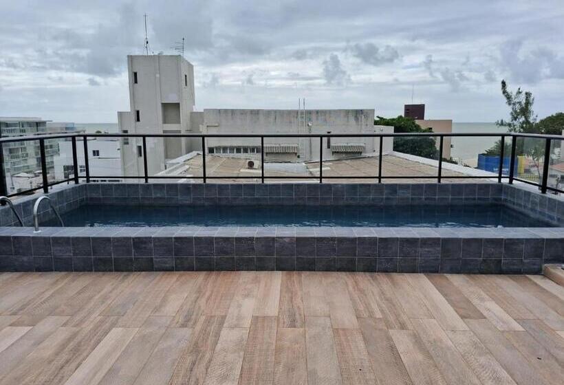 تختخواب و صبحانه Flat Vista Do Mar Do Caribessa