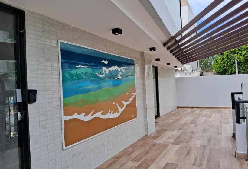 تختخواب و صبحانه Flat Vista Do Mar Do Caribessa