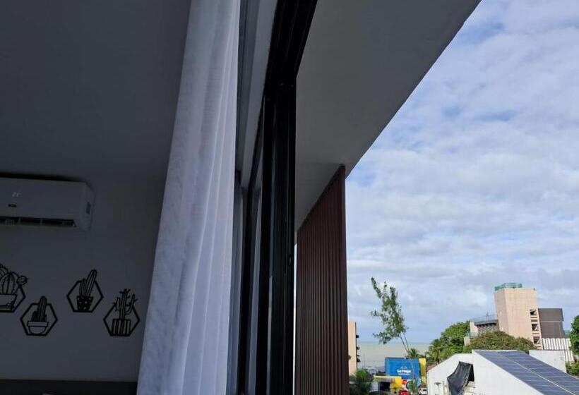 تختخواب و صبحانه Flat Vista Do Mar Do Caribessa