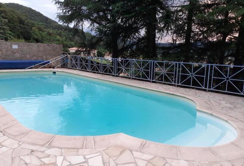 צימר Loft La Terrasse 2 à 6 Personnes Piscine Local Vélo