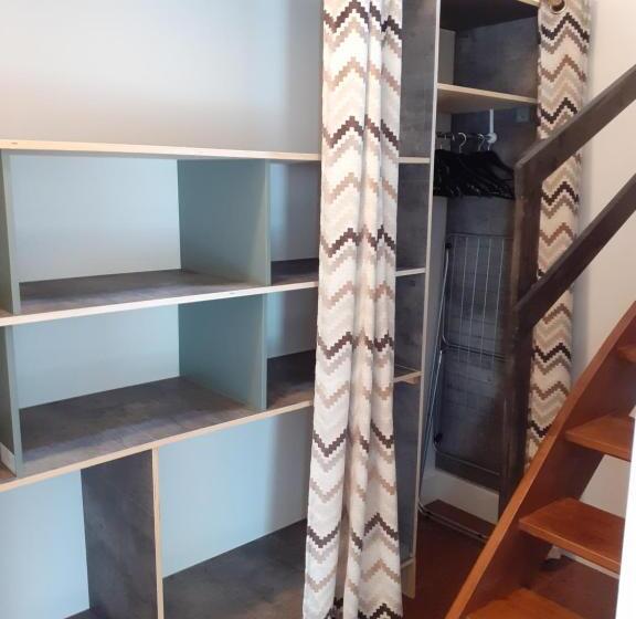 צימר Loft La Terrasse 2 à 6 Personnes Piscine Local Vélo