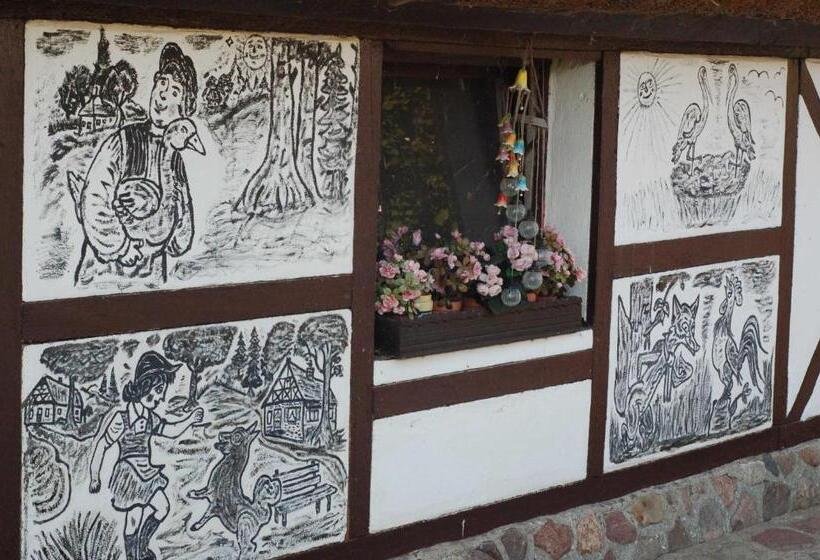 בית מלון כפרי Urlaub Unterm Storchennest Im Ostseeland Rerik