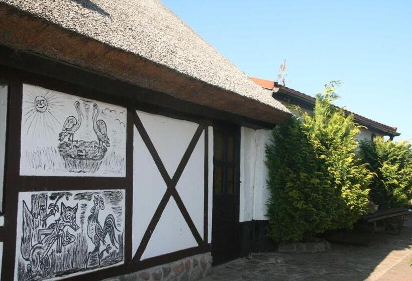 בית מלון כפרי Urlaub Unterm Storchennest Im Ostseeland Rerik