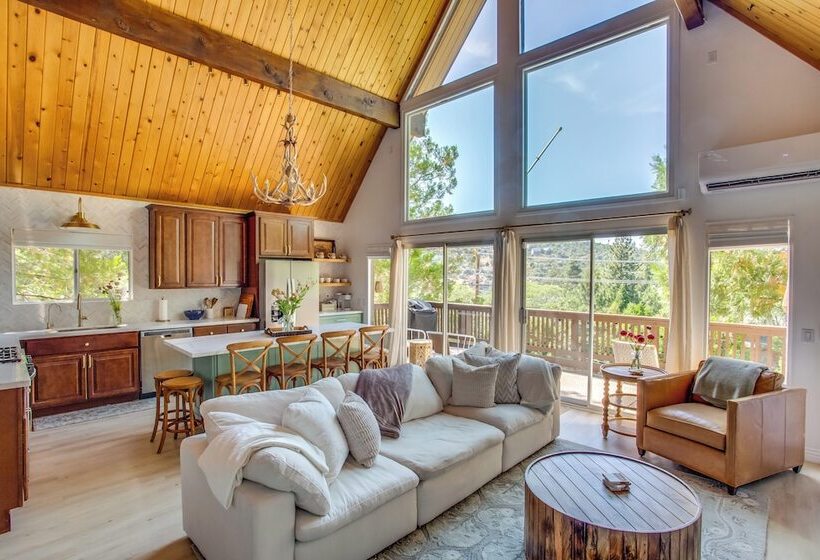 Designer A Frame In Lake Arrowhead W/ Game Room