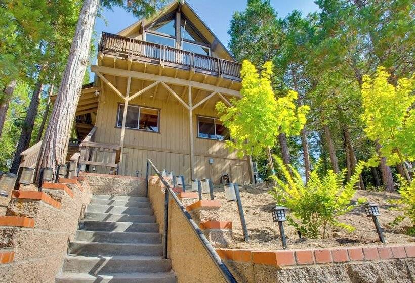 Designer A Frame In Lake Arrowhead W/ Game Room