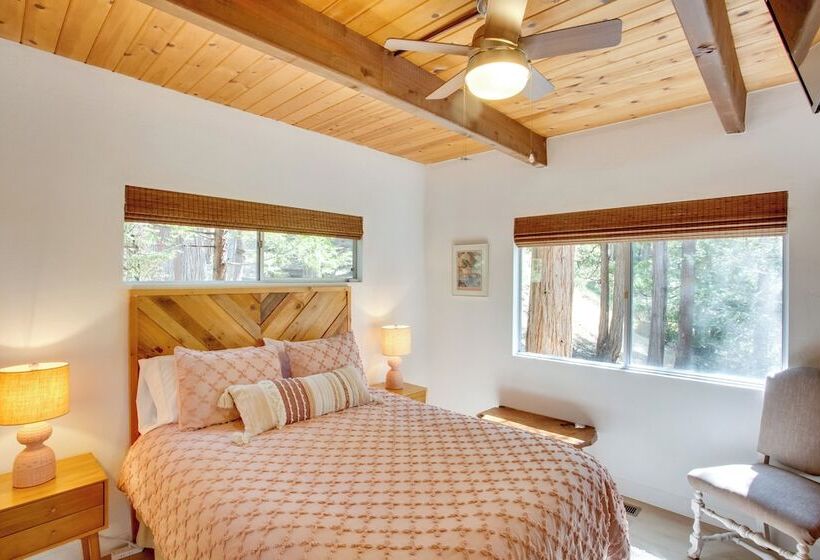 Designer A Frame In Lake Arrowhead W/ Game Room