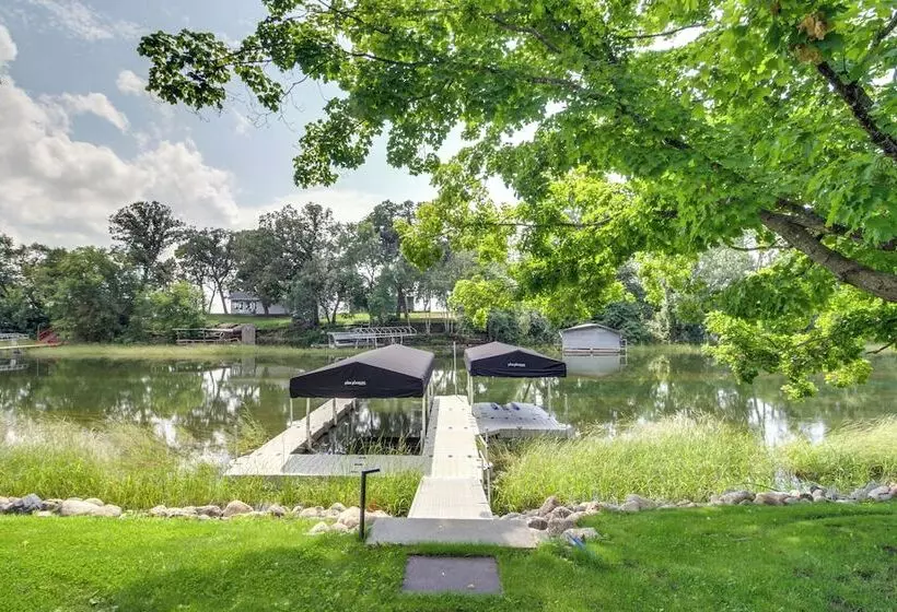 Lakefront Ottertail Retreat W/ Dock + Fire Pits!