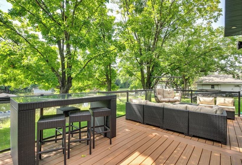 Lakefront Ottertail Retreat W/ Dock + Fire Pits!