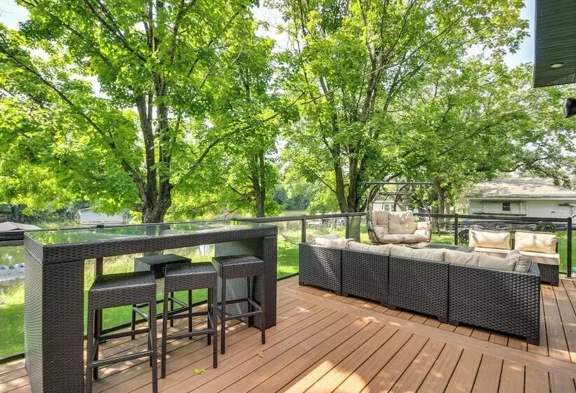 Lakefront Ottertail Retreat W/ Dock + Fire Pits!