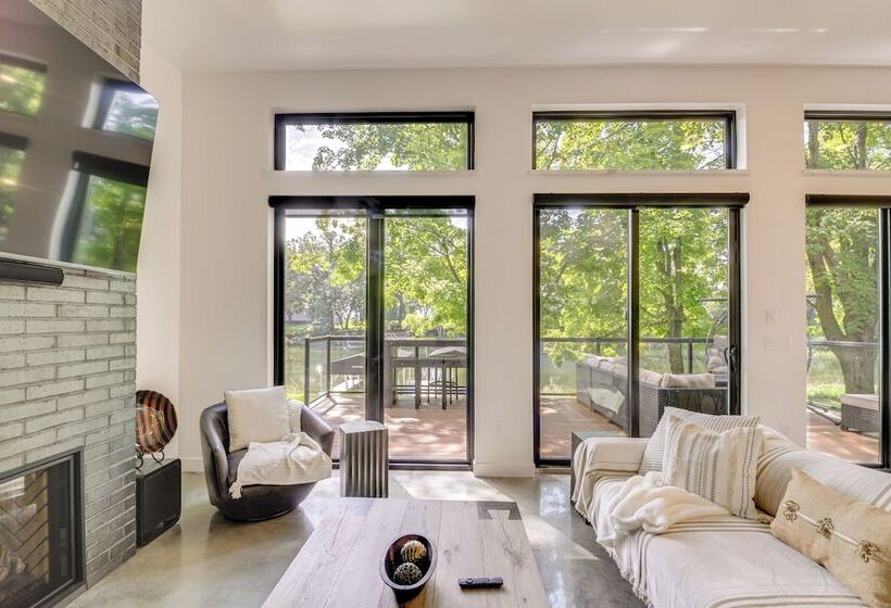 Lakefront Ottertail Retreat W/ Dock + Fire Pits!