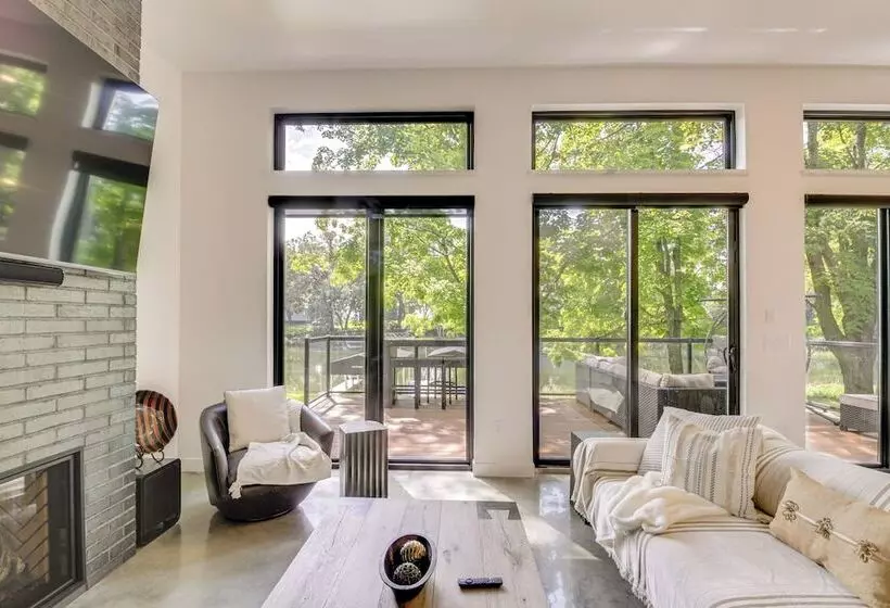 Lakefront Ottertail Retreat W/ Dock + Fire Pits!