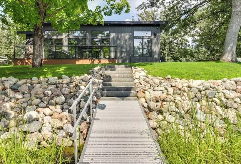 Lakefront Ottertail Retreat W/ Dock + Fire Pits!