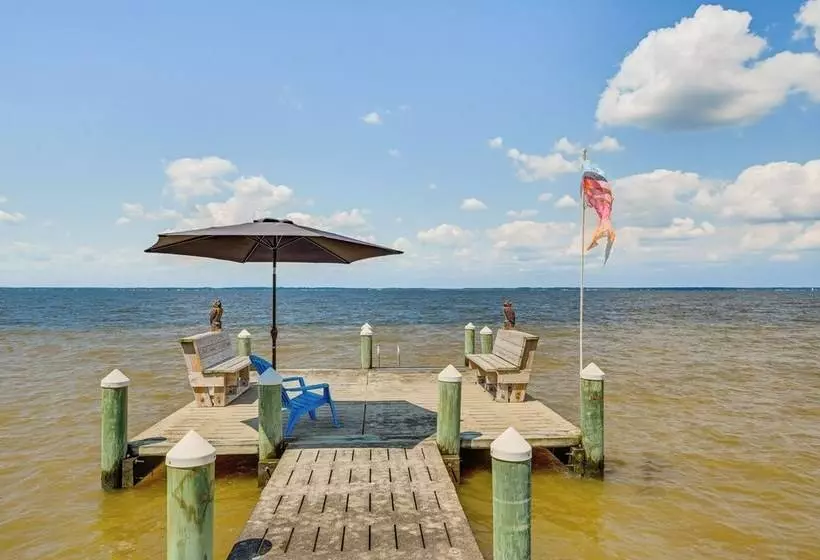 Riverfront Aurora Home W/ Deck & Private Pier!