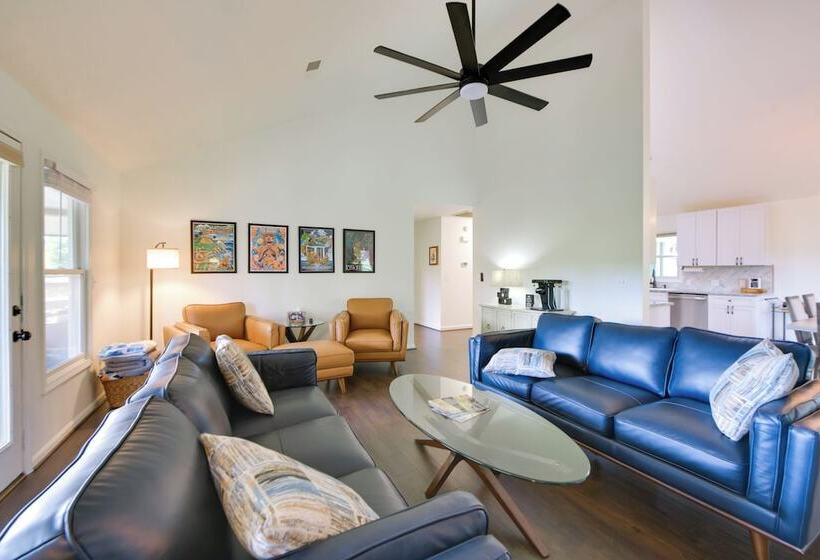 Dock + Fire Pit: Waterfront Lake Martin Retreat!