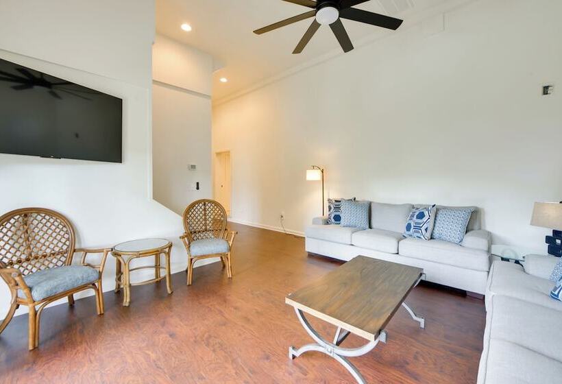 Dock + Fire Pit: Waterfront Lake Martin Retreat!