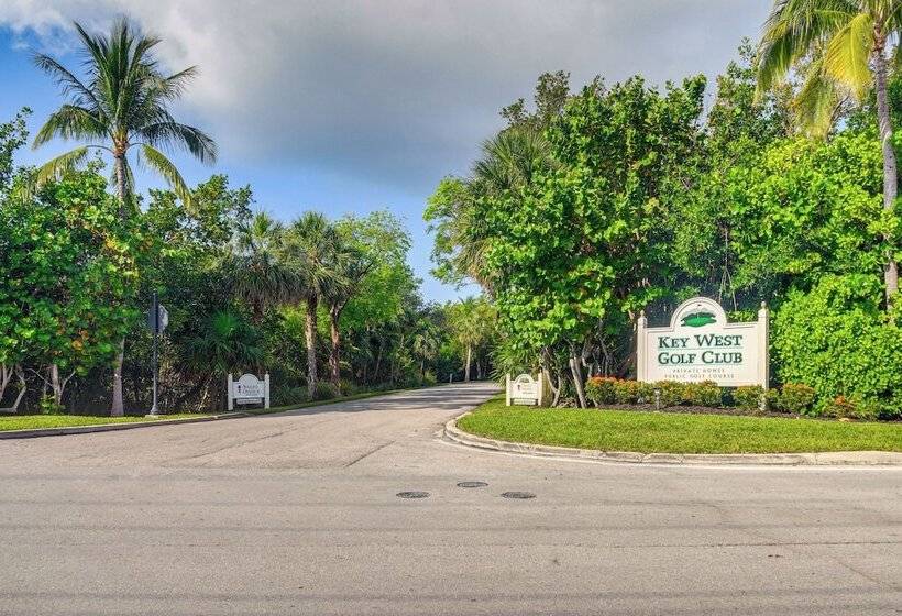 Key West Home On Golf Course W/ Patio & Grill!