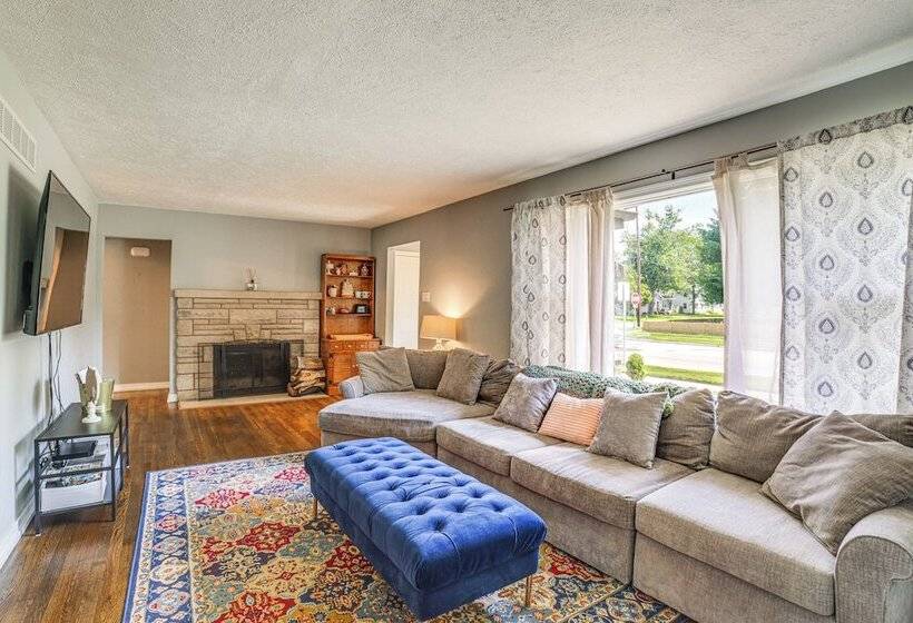 1 Mi To Notre Dame Stadium: Quiet Home W/ Fire Pit