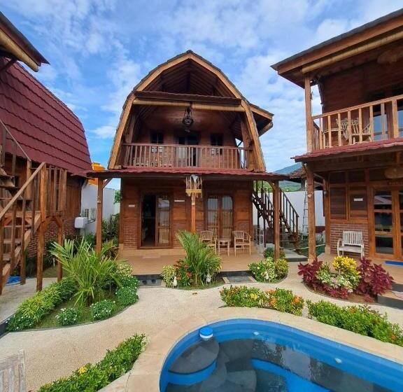 Отель Melasti Mountain Villa Amed Bali