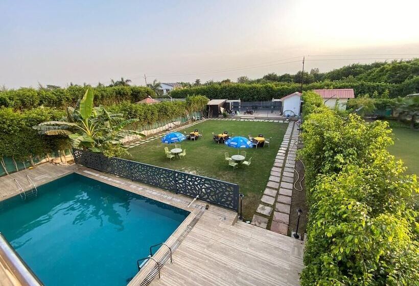 Resort Gobravo 12   Vansh 4bhk Farm W/t Pool Sec135 Noida