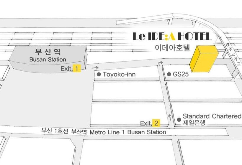 Le Idea Hotel Busan Station