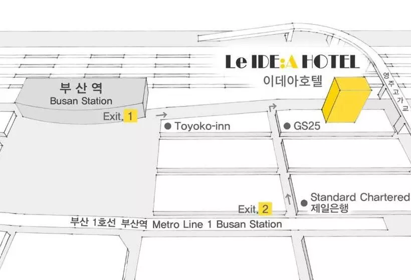 Le Idea Hotel Busan Station