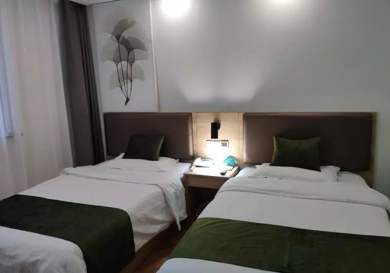 Hotelli Greentree Inn Suzhou Zhangjiagang Daxin Town Pingbei Road Express