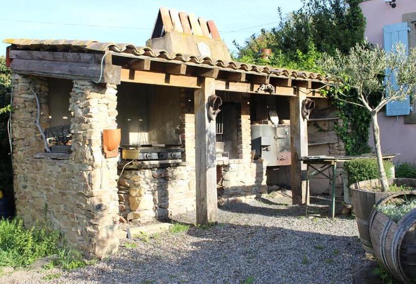 민박 Château De Villeneuve   Montolieu