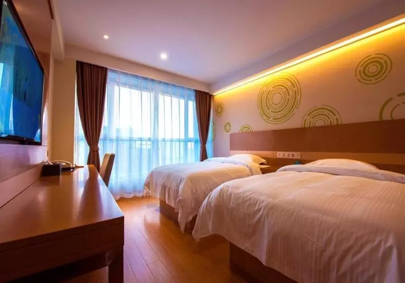 Hotelli Greentree Inn Xingtai Development Zone Zhongxing Road International New City Business