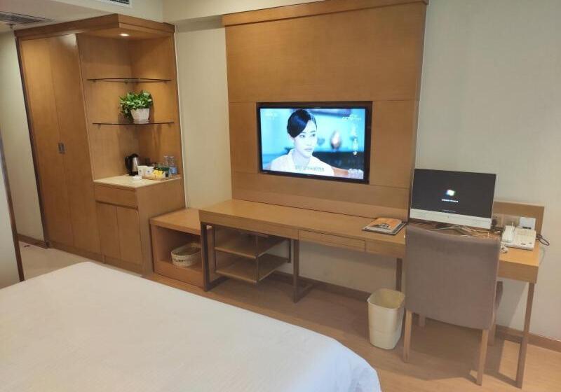 فندق Greentree Inn Xingtai Development Zone Zhongxing Road International New City Business