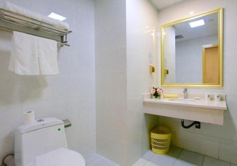 בית מלון כפרי Greentree Inn Zhejiang Jiaxing Xiuzhou District Wangjiangjin Town Business