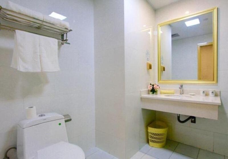 בית מלון כפרי Greentree Inn Zhejiang Jiaxing Xiuzhou District Wangjiangjin Town Business