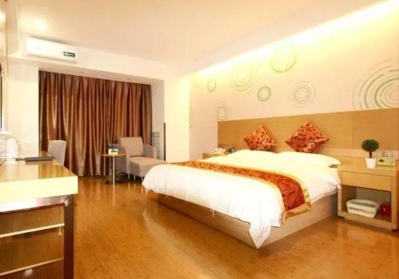 Hotelli Greentree Inn Zhejiang Jiaxing Xiuzhou District Wangjiangjin Town Business