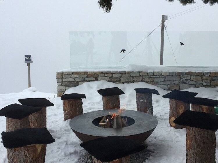 ホテル Hôtel Weisshorn Sur St Luc 2337m