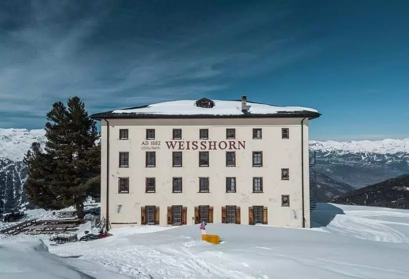 ホテル Hôtel Weisshorn Sur St Luc 2337m