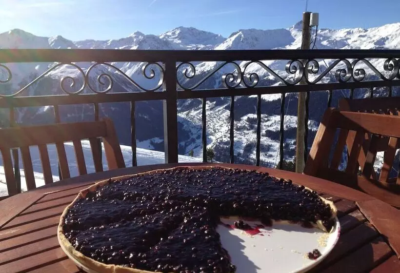 ホテル Hôtel Weisshorn Sur St Luc 2337m