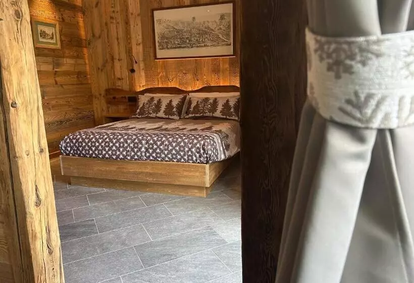 Aamiaismajoitus (B&B) Hibou Chambres   Cogne