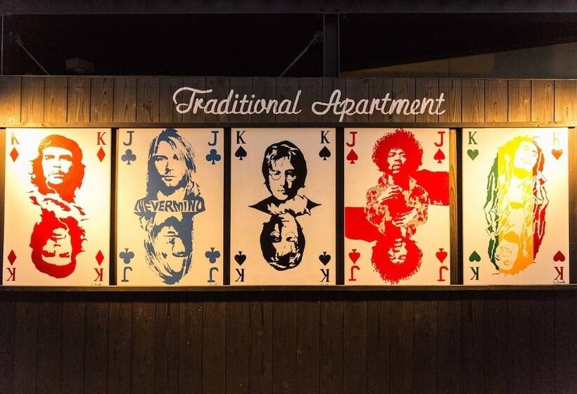 فندق صغير Traditional Apartment Takamatsu Guesthouse