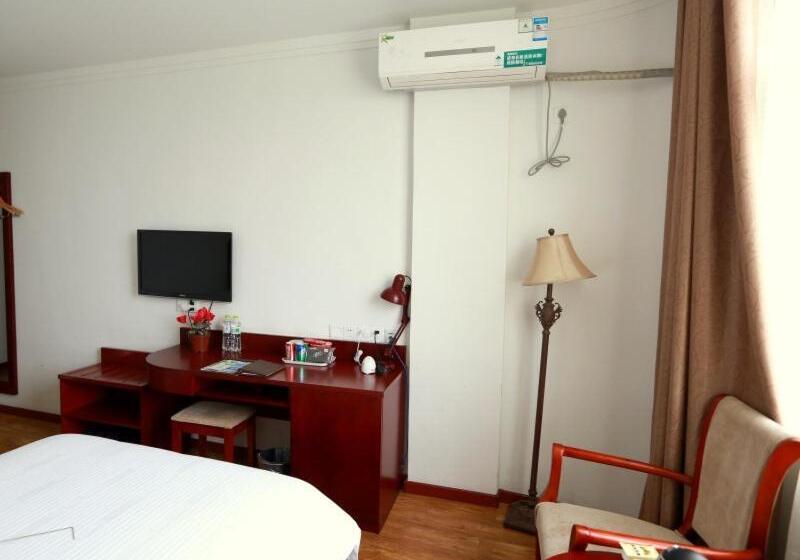 Отель Greentree Inn Shandong Dongying Xisi Road Huachuang Building Business