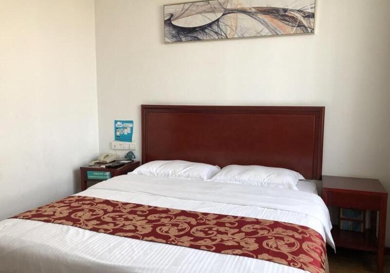 Отель Greentree Inn Shandong Dongying Xisi Road Huachuang Building Business