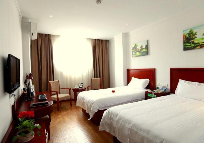 Отель Greentree Inn Shandong Dongying Xisi Road Huachuang Building Business