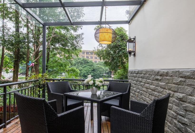 בית מלון כפרי Riverside Inn Guilin Central