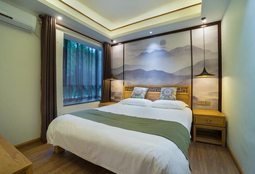 בית מלון כפרי Riverside Inn Guilin Central