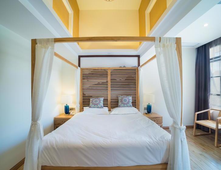 בית מלון כפרי Riverside Inn Guilin Central