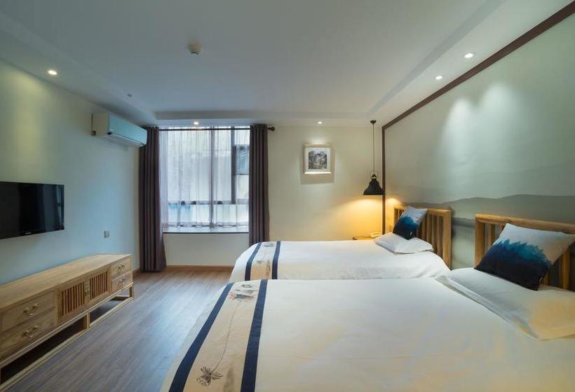 בית מלון כפרי Riverside Inn Guilin Central