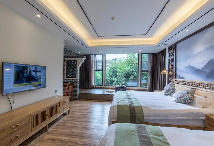 בית מלון כפרי Riverside Inn Guilin Central