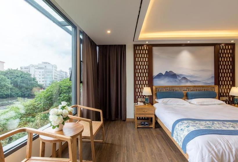 בית מלון כפרי Riverside Inn Guilin Central