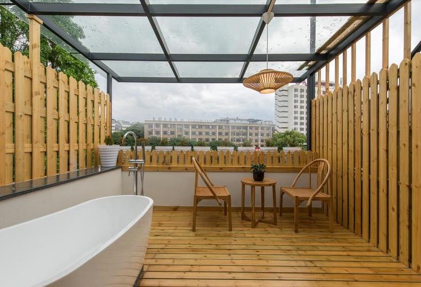 בית מלון כפרי Riverside Inn Guilin Central