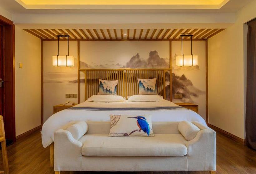 בית מלון כפרי Riverside Inn Guilin Central